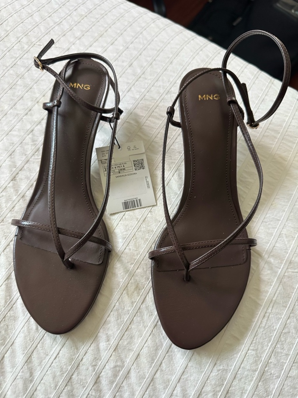 NWT Mango Heeled Sandals - Picture 5 of 7